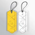 yellow ID tag image